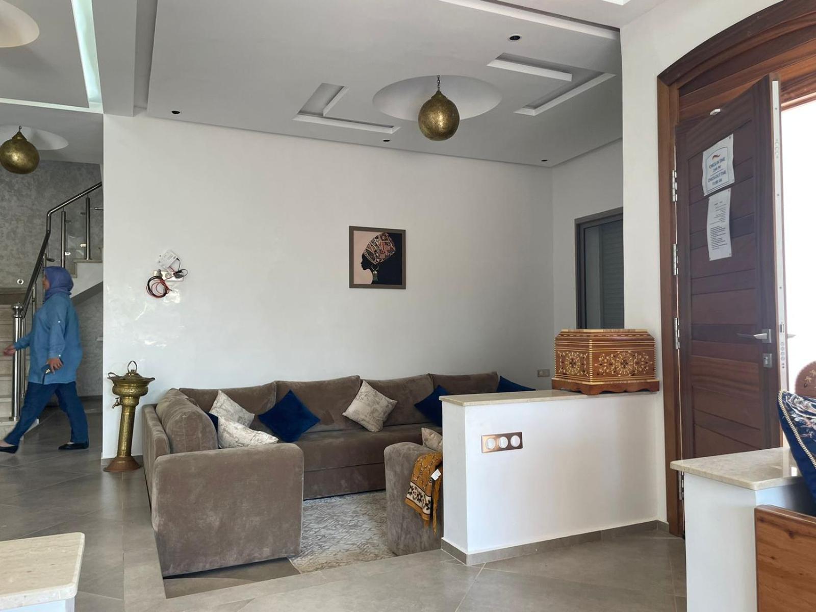 Villa Moderne A 5 Min De La Plage Avec Jardin Et 3 Salons Esauira Exterior foto