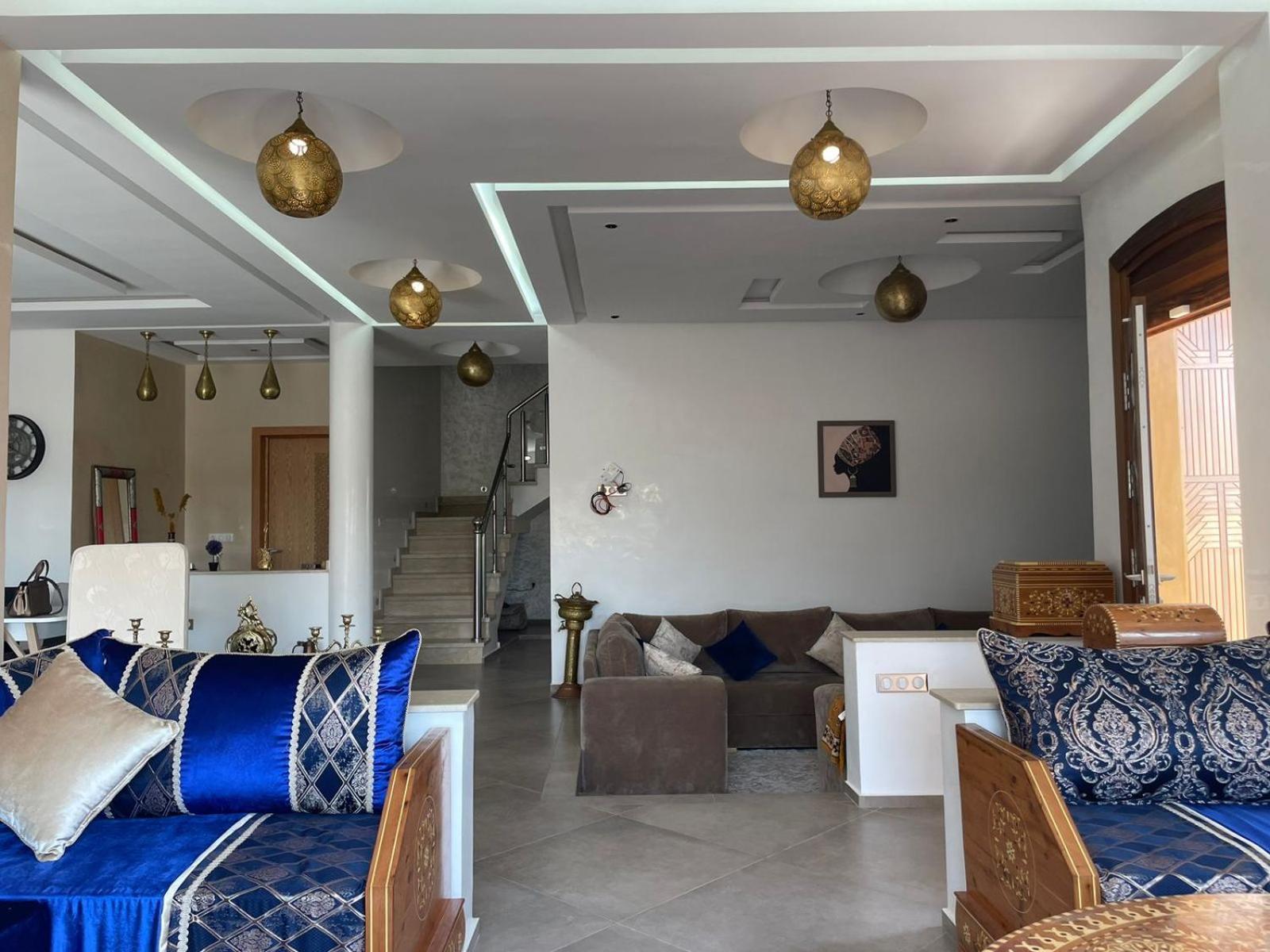 Villa Moderne A 5 Min De La Plage Avec Jardin Et 3 Salons Esauira Exterior foto